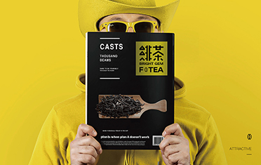 大连绯茶品牌设计